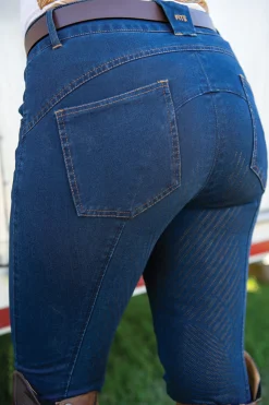 FITS RIDING FITS® Ladies’ Denim Full-Seat Tread Cargo Breech