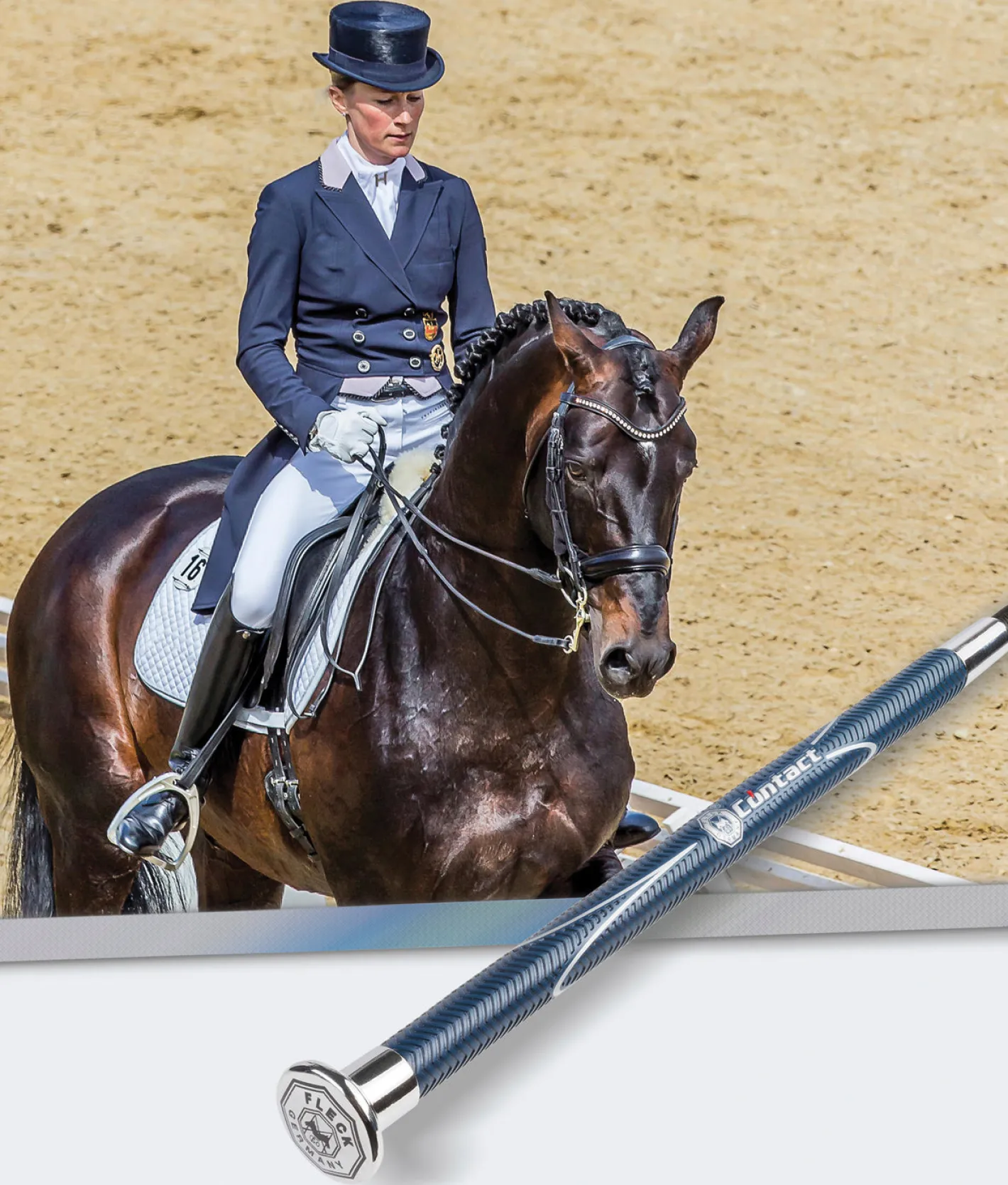 FLECK GMBH CO Fleck® Contact Dressage Whip