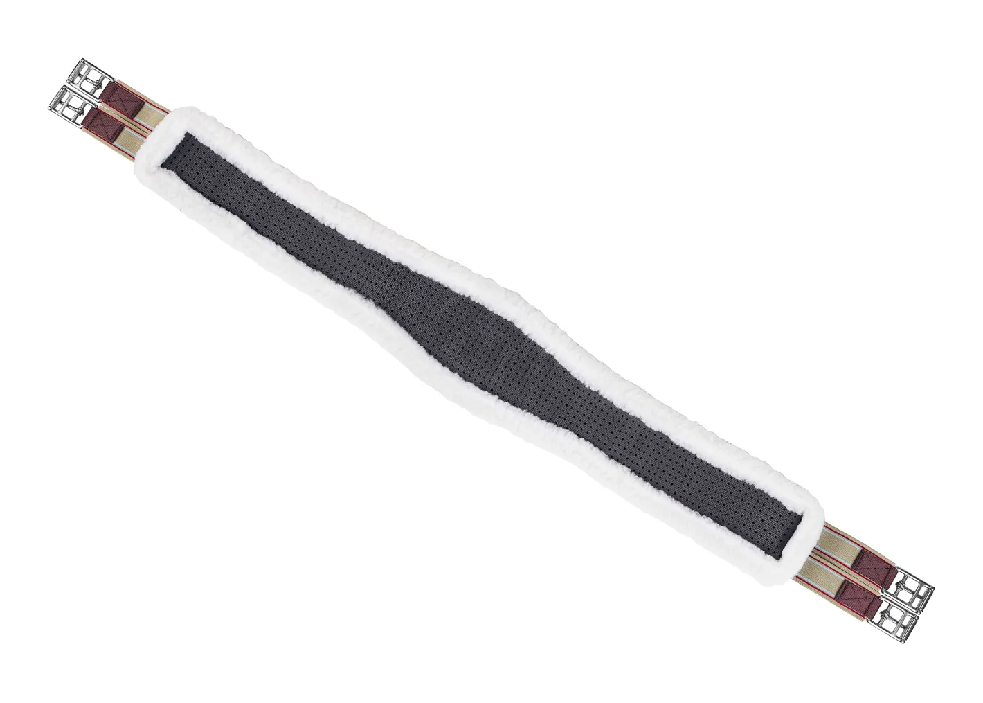 INT RIDING HELMET Flex Rider® Comfort Flo™ All-Purpose Nonslip Neoprene Girth with White Fleece Edge