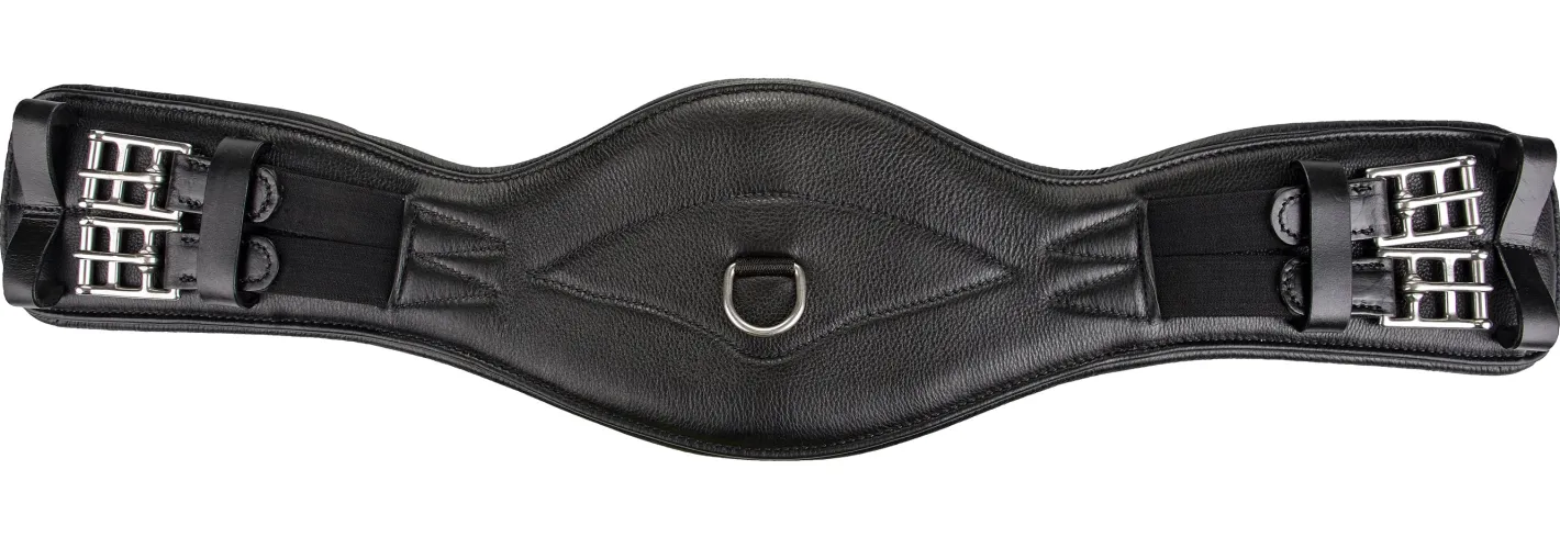 INT RIDING HELMET Flex Rider® Curved Leather Dressage Girth