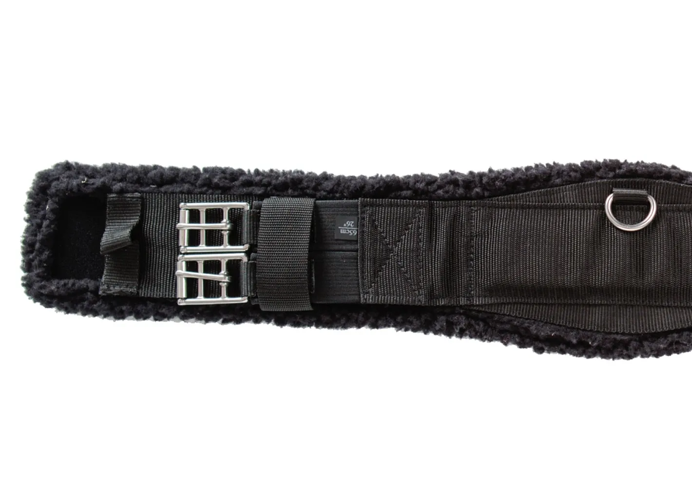 INT RIDING HELMET Flex Rider® Nonslip Neoprene Dressage Girth with Fleece Edge
