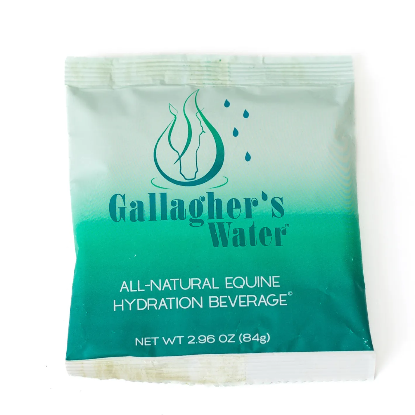 EQUESTRIBEV Gallagher’s Water™ All-Natural Equine Hydration Beverage, 12 Sachets