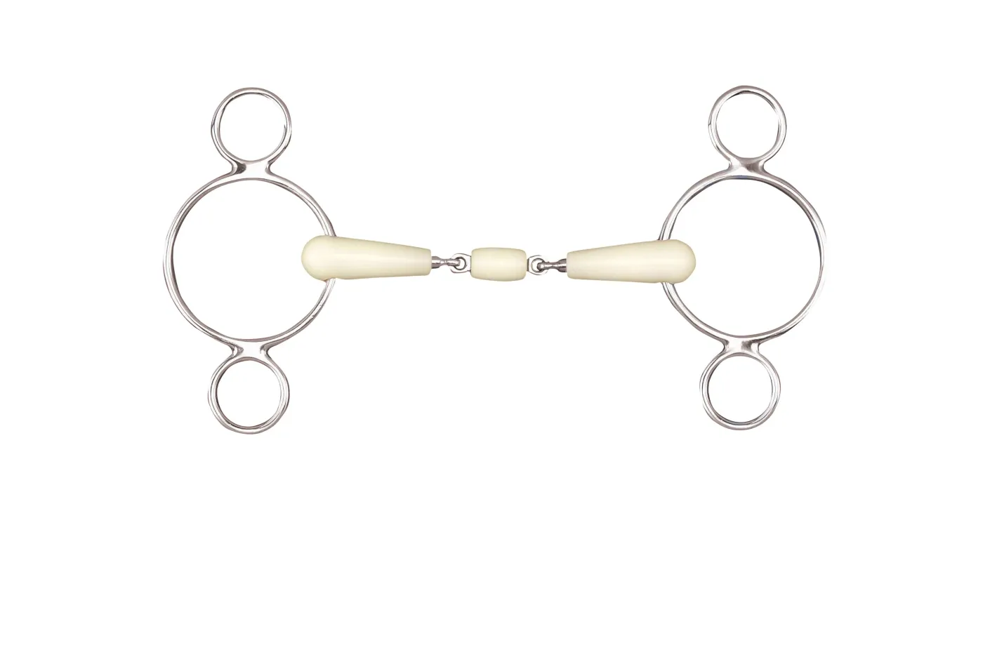 ERS Happy Mouth Bits® Double-Jointed 2-Ring Elevator Bit