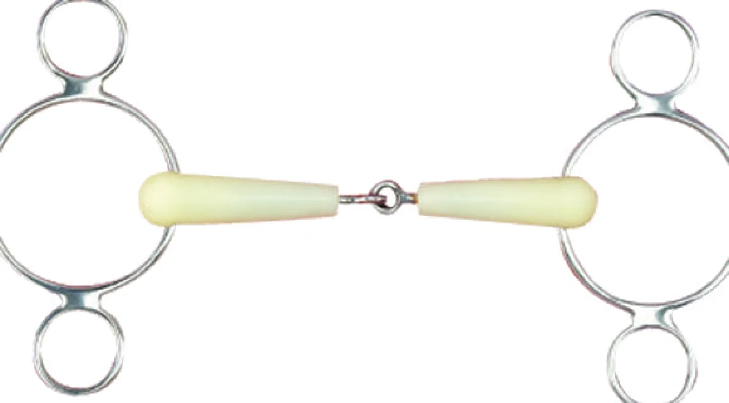 ERS Happy Mouth Bits® Jointed 2-Ring Elevator Bit