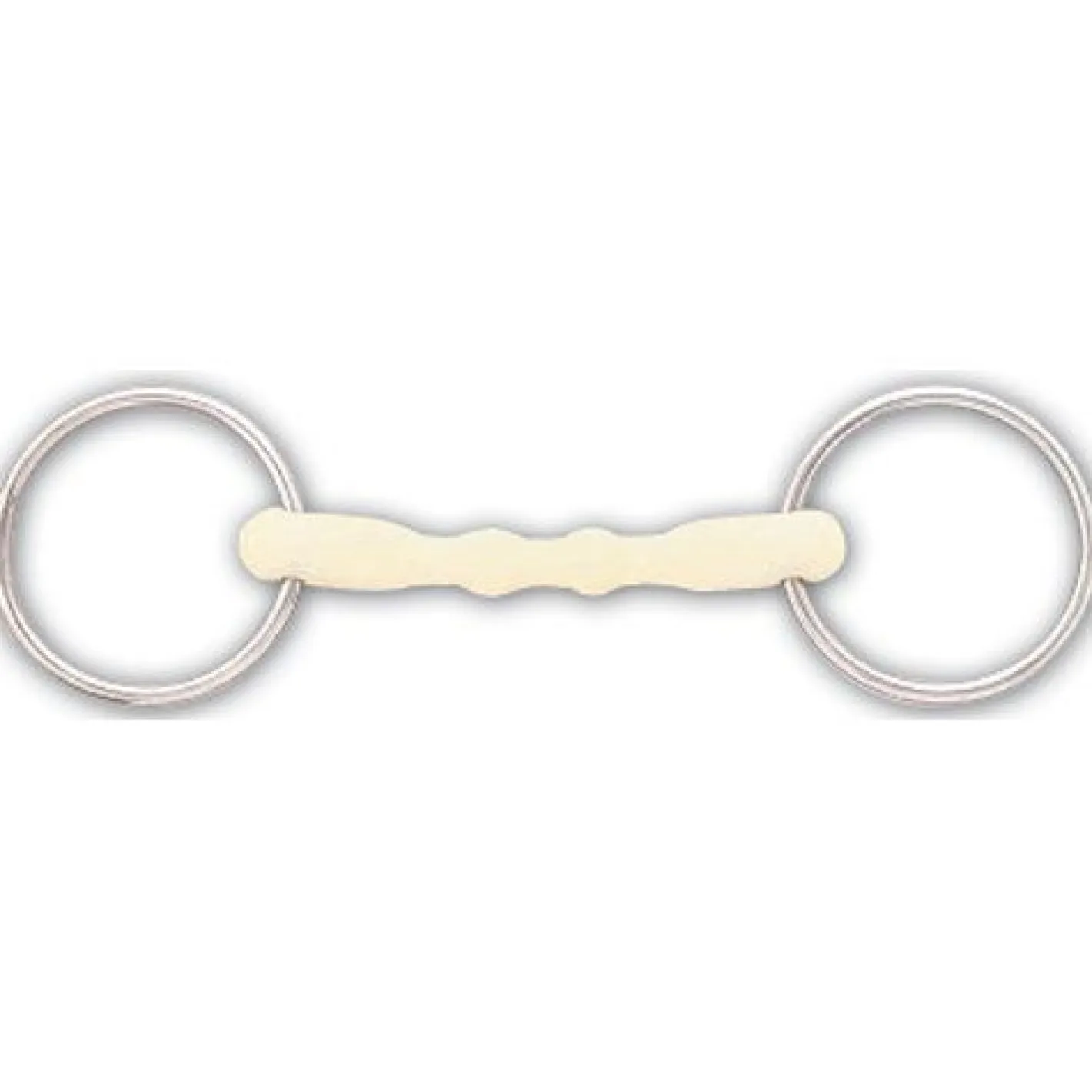 ERS Happy Mouth Bits® Shaped Mullen Mouth Loose Ring Bit