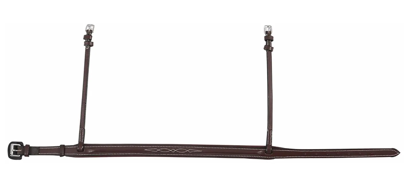 JPC EQUESTRIAN Henri de Rivel Noseband for Mono Crown Bridle