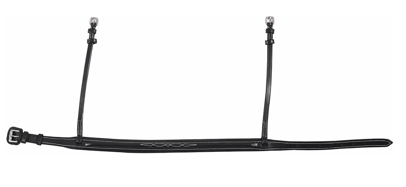 JPC EQUESTRIAN Henri de Rivel Noseband for Mono Crown Bridle