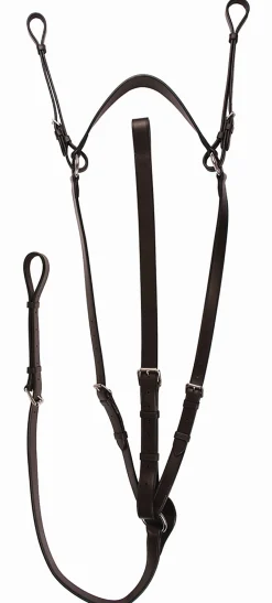 JPC EQUESTRIAN Henri de Rivel Pro Flat Breastplate Martingale