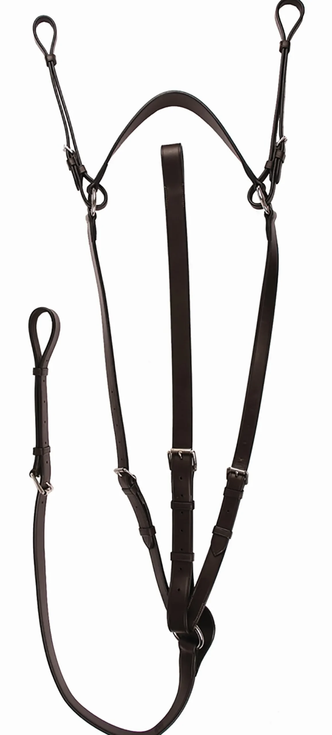 JPC EQUESTRIAN Henri de Rivel Pro Flat Breastplate Martingale