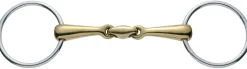 GEM-HERM SPRENGER Herm Sprenger® Copper Plus Double-Jointed Loose Ring Snaffle Bit (18mm)