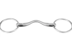 GEM-HERM SPRENGER Herm Sprenger® Satinox Mullen Mouth Loose Ring Bit with 14mm Mouth