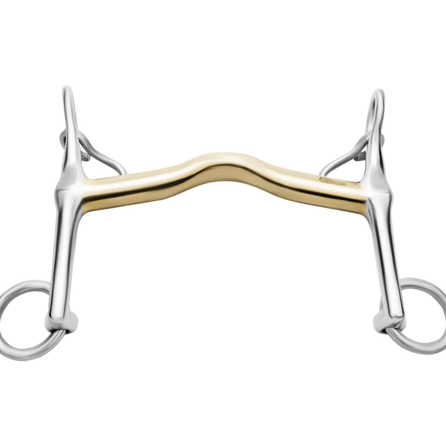GEM-HERM SPRENGER Herm Sprenger® Sensogan® NovoContact Weymouth Bit - 14mm mouth; 11cm shanks