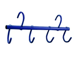 SHILOH STABLES TACK 6-Hook Swivel Tack Bar