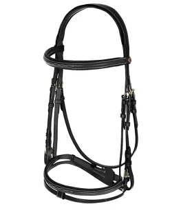 EQUINAVIA Horze Constance Padded Flash Snaffle Bridle