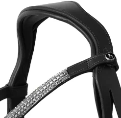 EQUINAVIA Horze Highbury Anatomical Crystal Dressage Bridle