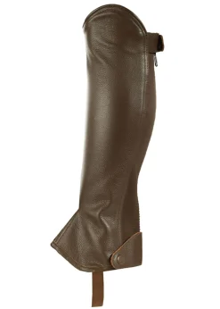 Kids EQUINAVIA Horze Kids’ Synthetic Leather Half Chaps with Elastic