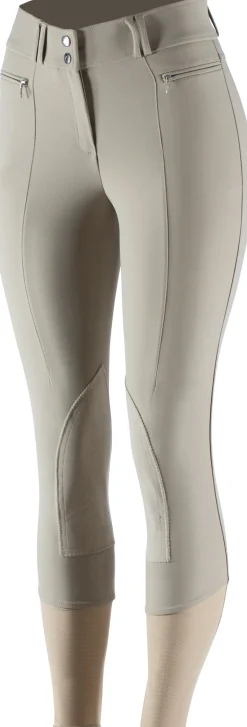 EQUINAVIA Horze Ladies’ Angelina Synthetic Leather Knee-Patch Breech