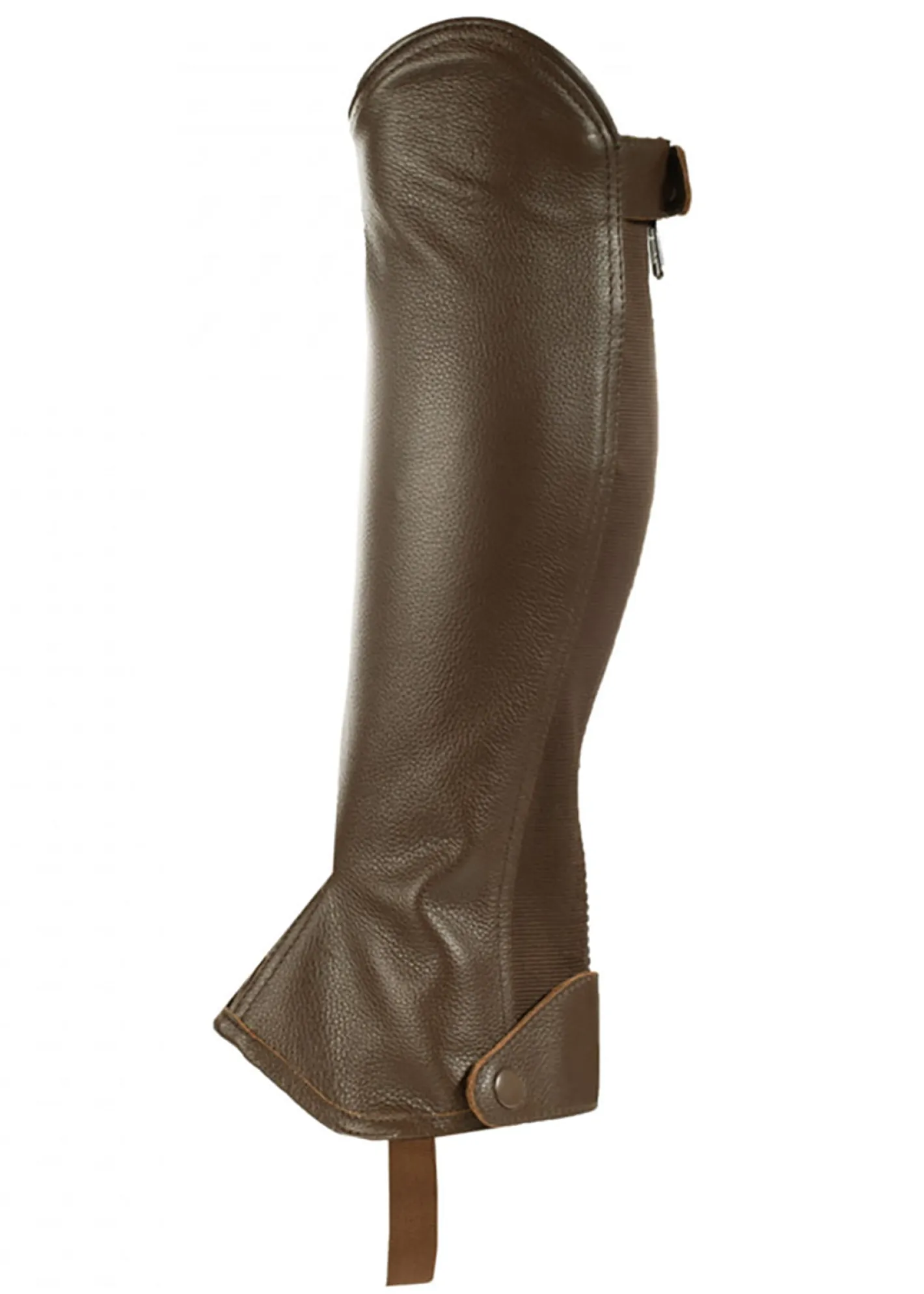 EQUINAVIA Horze Leather Half Chaps with Elastic