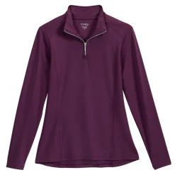 KIRSCH IconEQ™ Lux Quarter-Zip Long-Sleeve Shirt