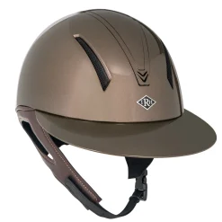 INT RIDING HELMET IRH® F1 Wide Brim Helmet with Metallic Finish