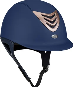 INT RIDING HELMET IRH® IR4G Helmet with Matte Finish & Rose Gold Frame