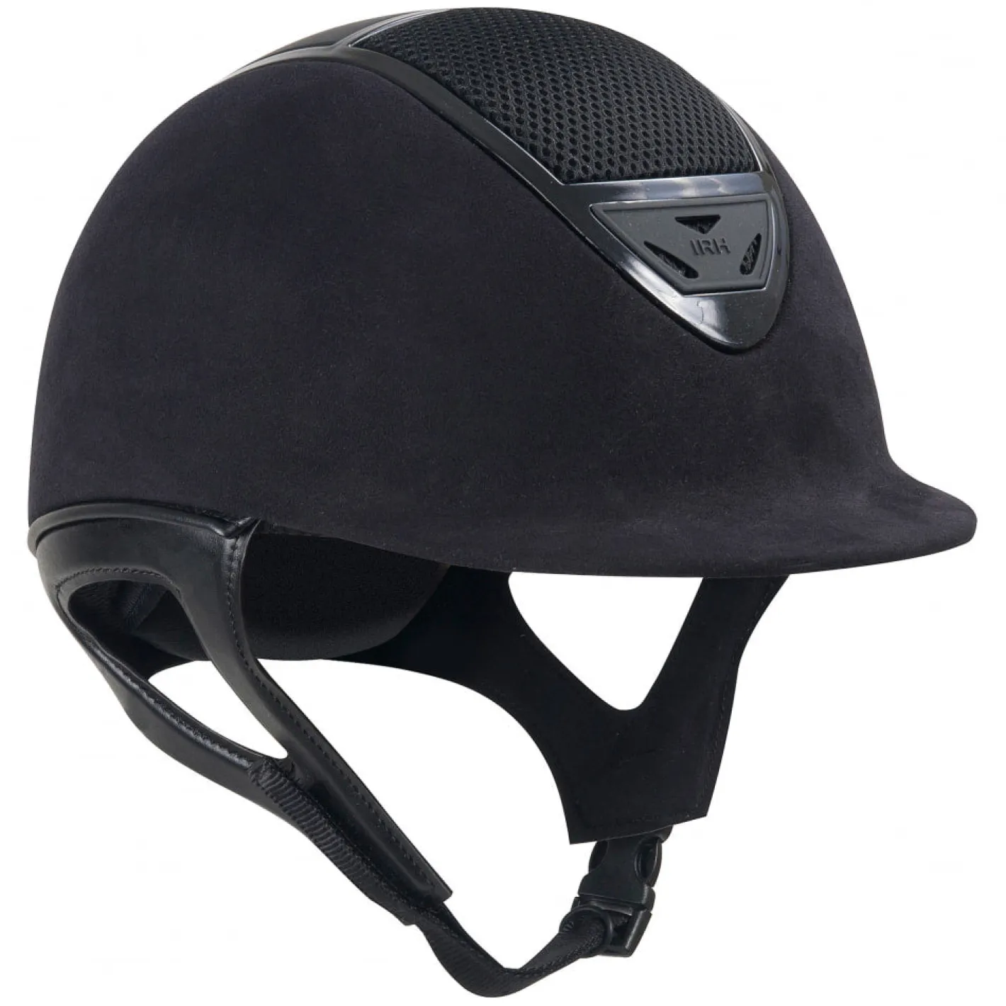 INT RIDING HELMET IRH® IR4G XLT Suede Helmet with Gloss Vent