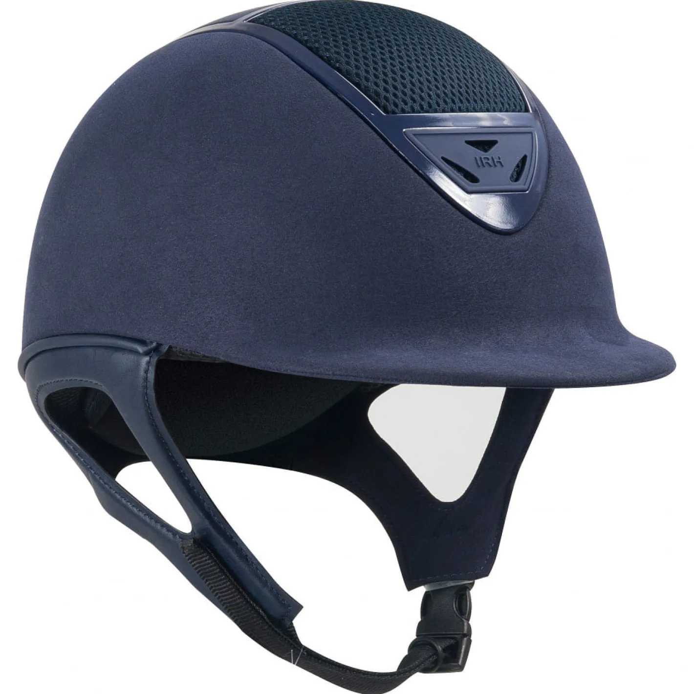 INT RIDING HELMET IRH® IR4G XLT Suede Helmet with Gloss Vent