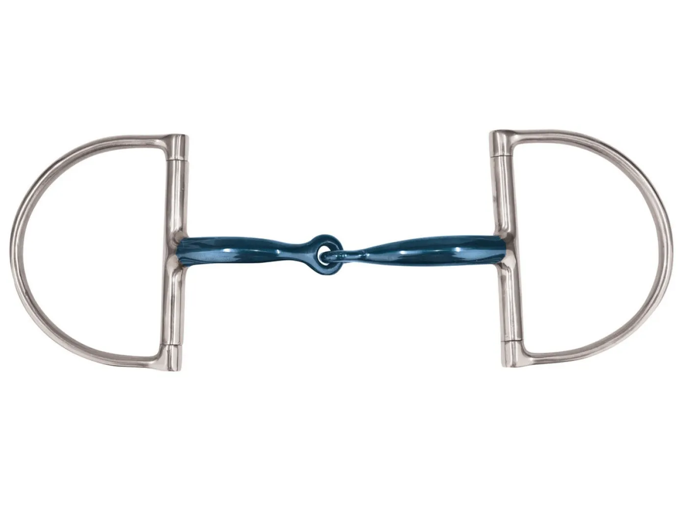 WEATHERBEETA JP by Korsteel® Blue Steel Single-Jointed D-Ring Bit