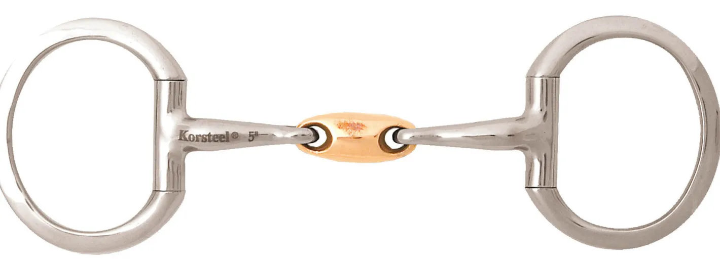WEATHERBEETA JP by Korsteel® Copper Oval Link Eggbutt Bit