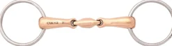 WEATHERBEETA JP by Korsteel® Oval Mouth Copper Loose Ring Snaffle Bit