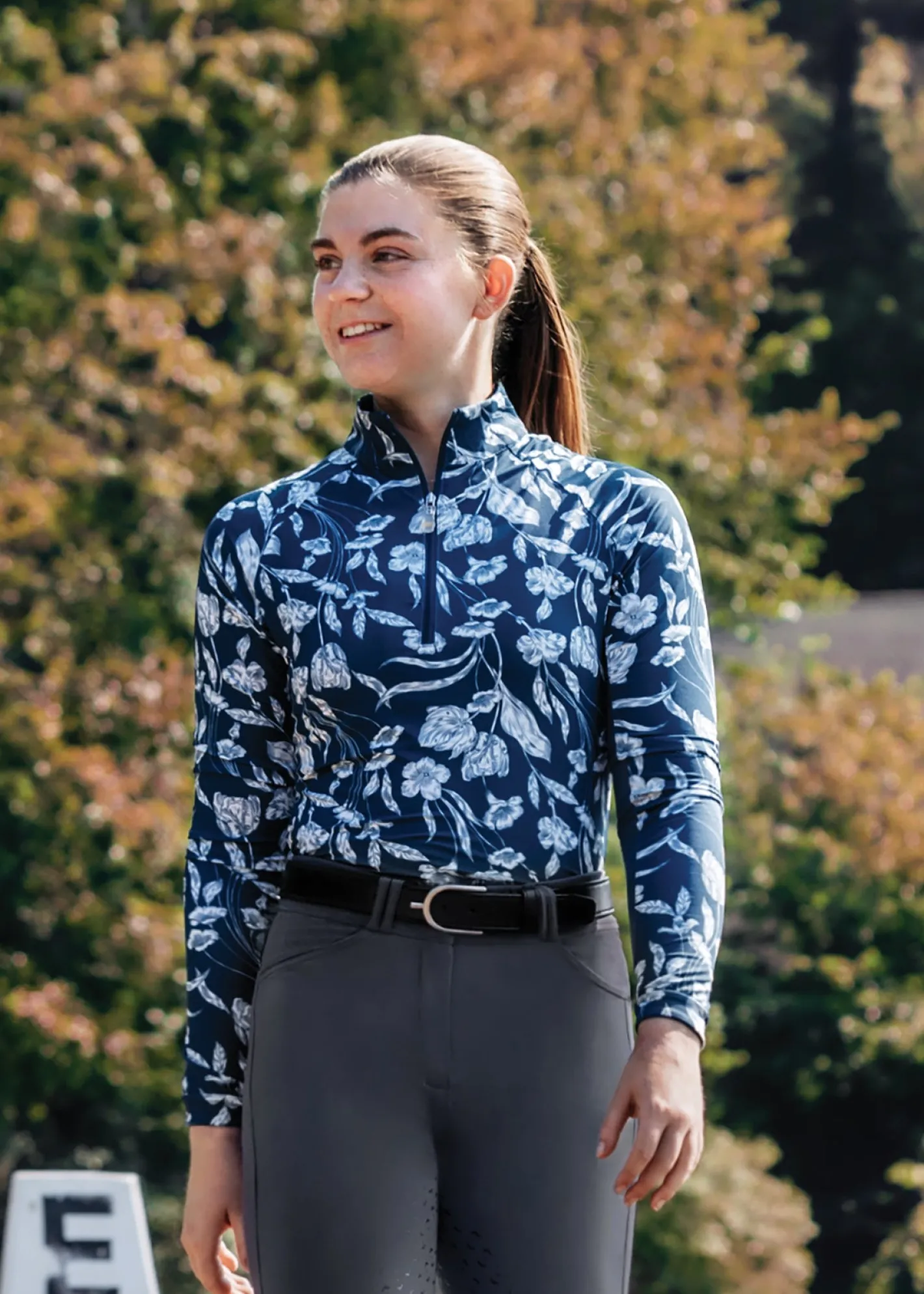 KASTEL DENMARK Ladies’ French Tulip Long-Sleeve Shirt - "Maeve"