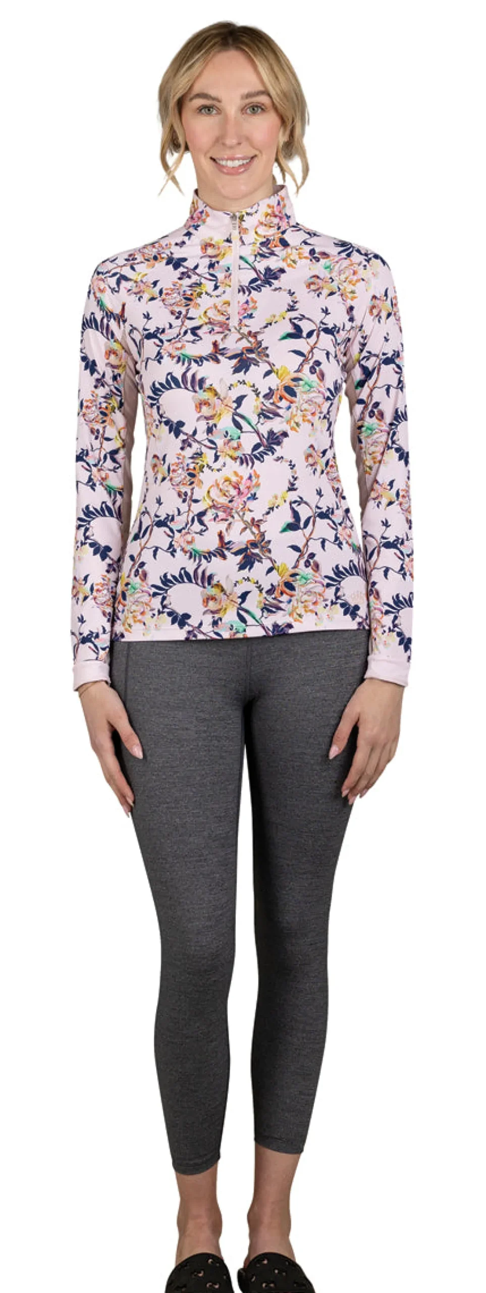 KASTEL DENMARK Ladies’ Gene Paintbrush Floral Long Sleeve Shirt