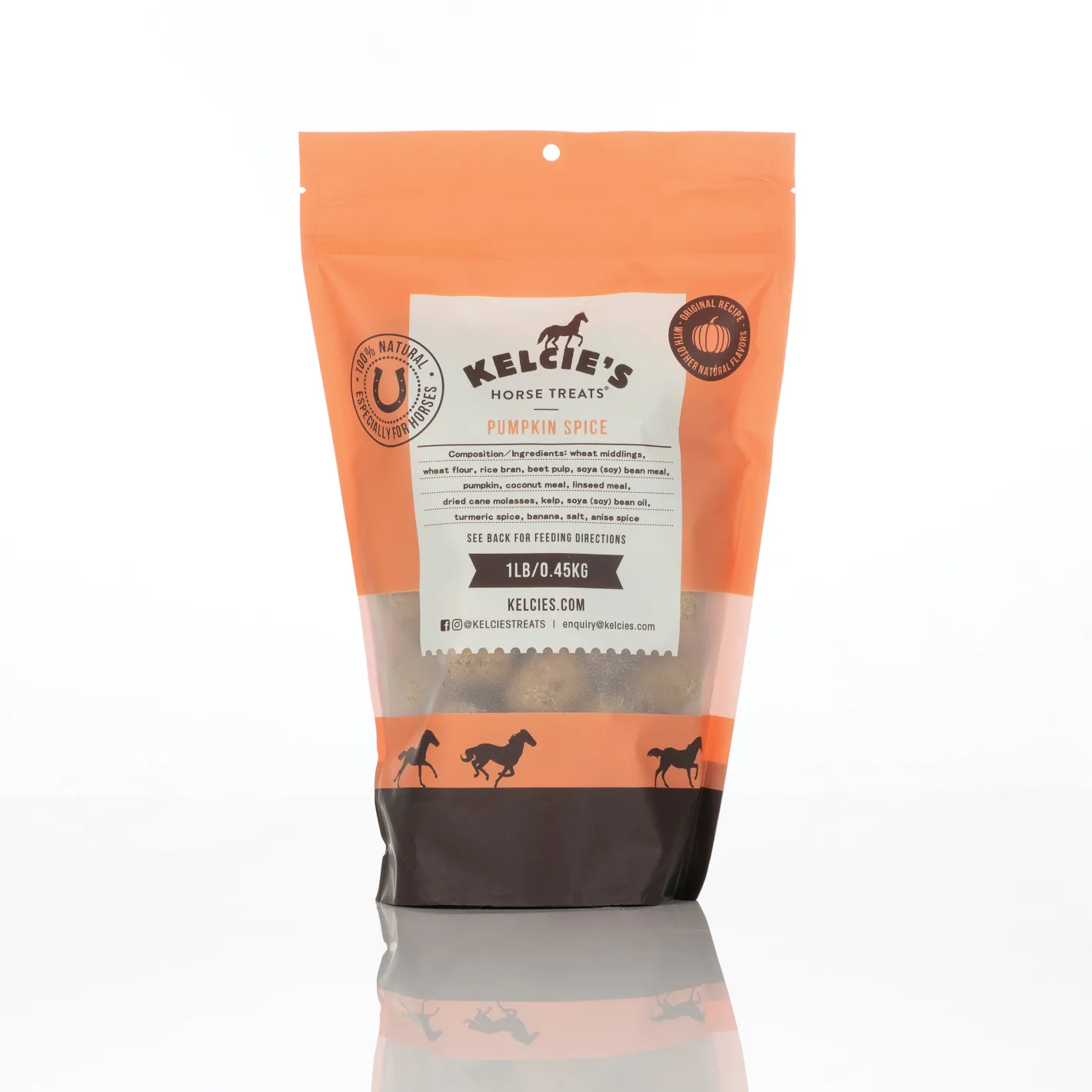 RJ MATTHEWS Kelcie’s Pumpkin Spice Horse Treats - 1 lb.