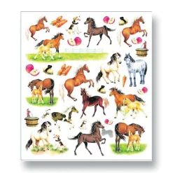 Kids KELLEY AND COMPANY Colorful Horse Stickers