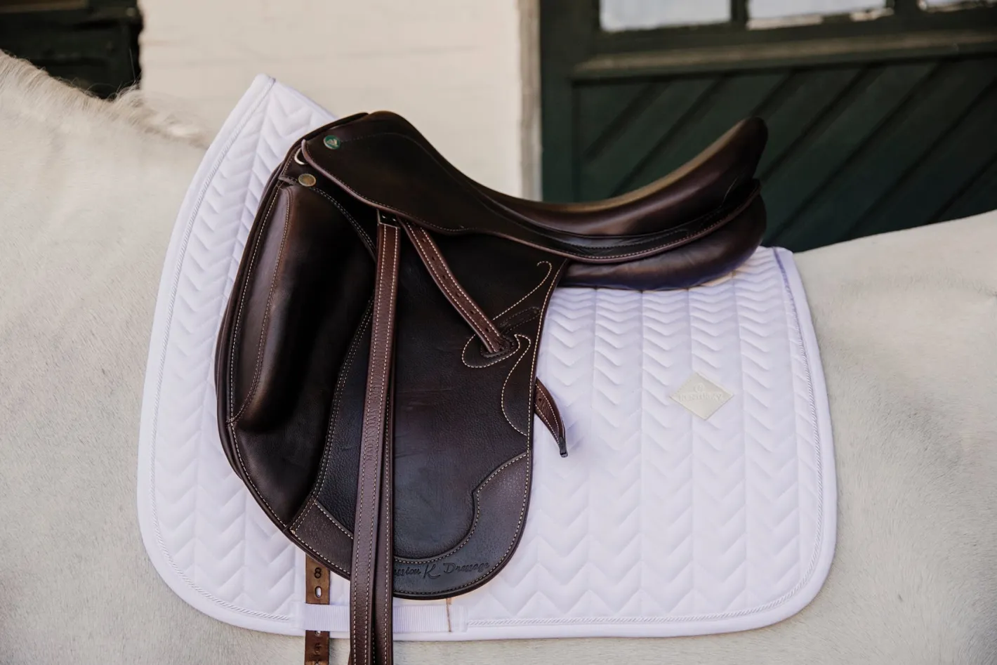 KENTUCKY HORSEWEAR Fishbone Dressage Pad