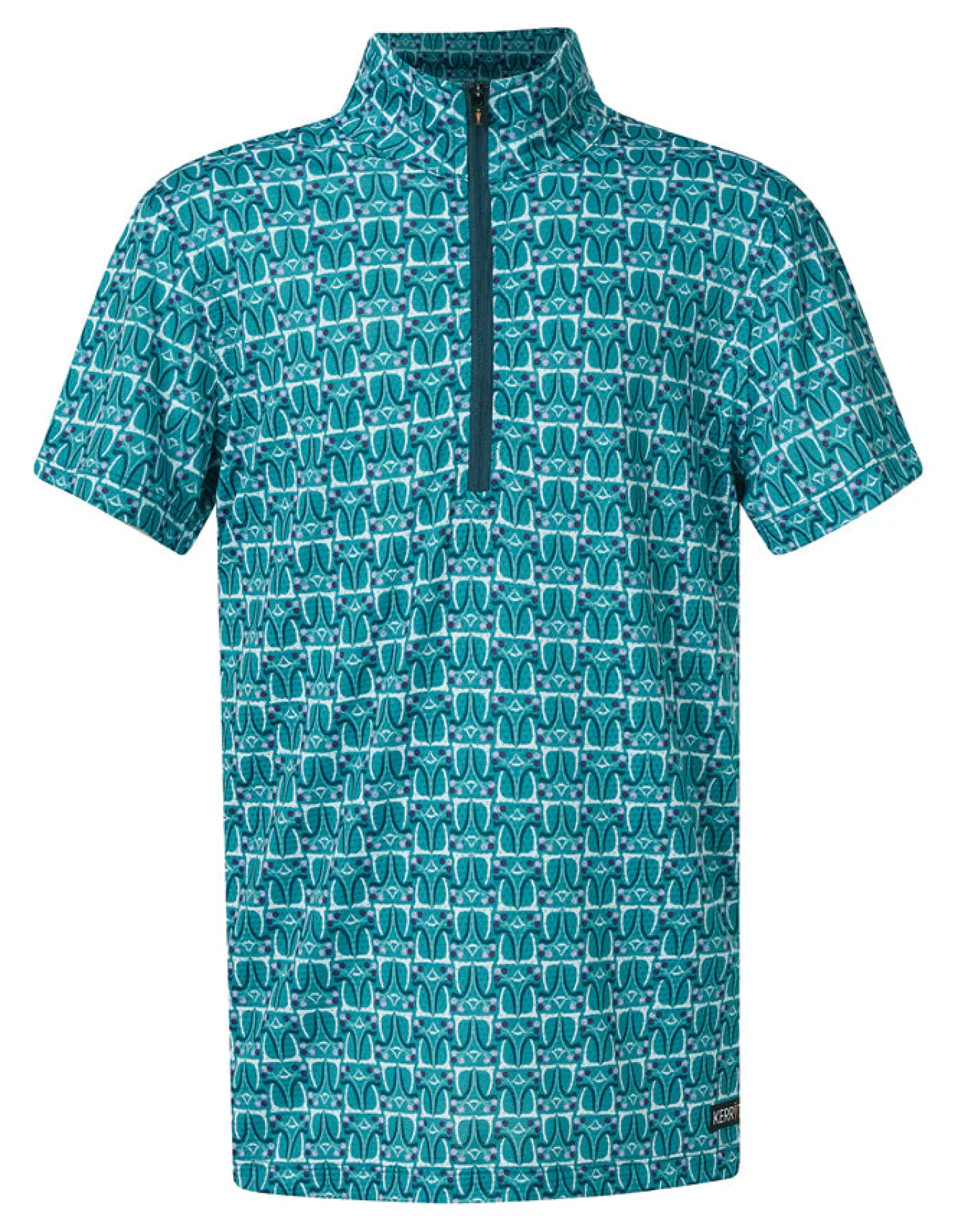 Kids KERRITS ® Kids’ Always Cool IceFil® Short Sleeve Print Shirt