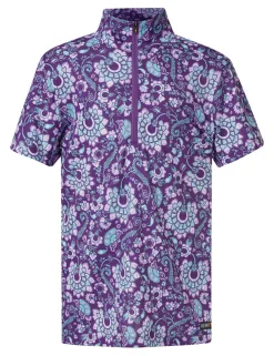 Kids KERRITS ® Kids’ Always Cool IceFil® Short Sleeve Print Shirt