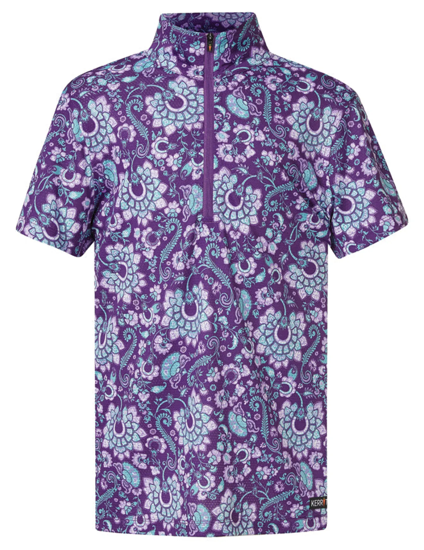 Kids KERRITS ® Kids’ Always Cool IceFil® Short Sleeve Print Shirt