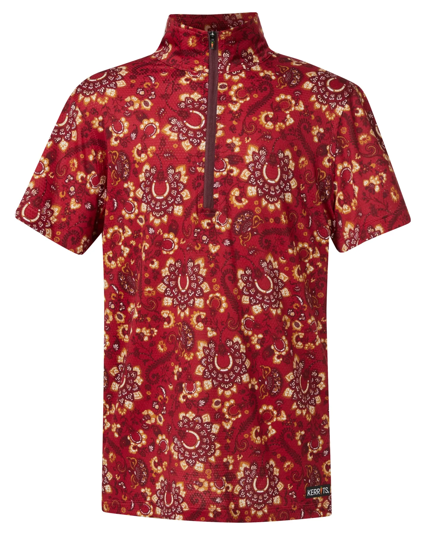 Kids KERRITS ® Kids’ Always Cool IceFil® Short Sleeve Print Shirt