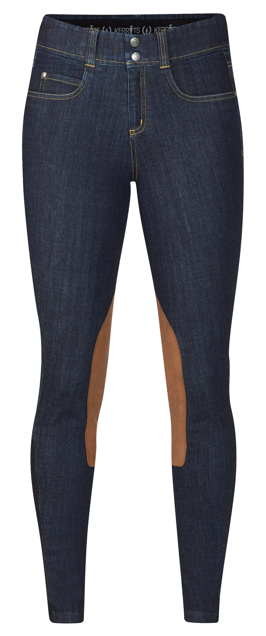 KERRITS ® Ladies’ Stretch Denim Knee-Patch Breech