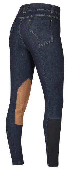 KERRITS ® Ladies’ Stretch Denim Knee-Patch Breech
