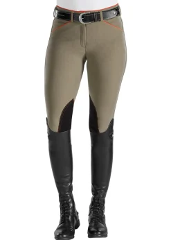 SUPERHOUSE Ladies’ Wellesley Piped Knee-Patch Breech
