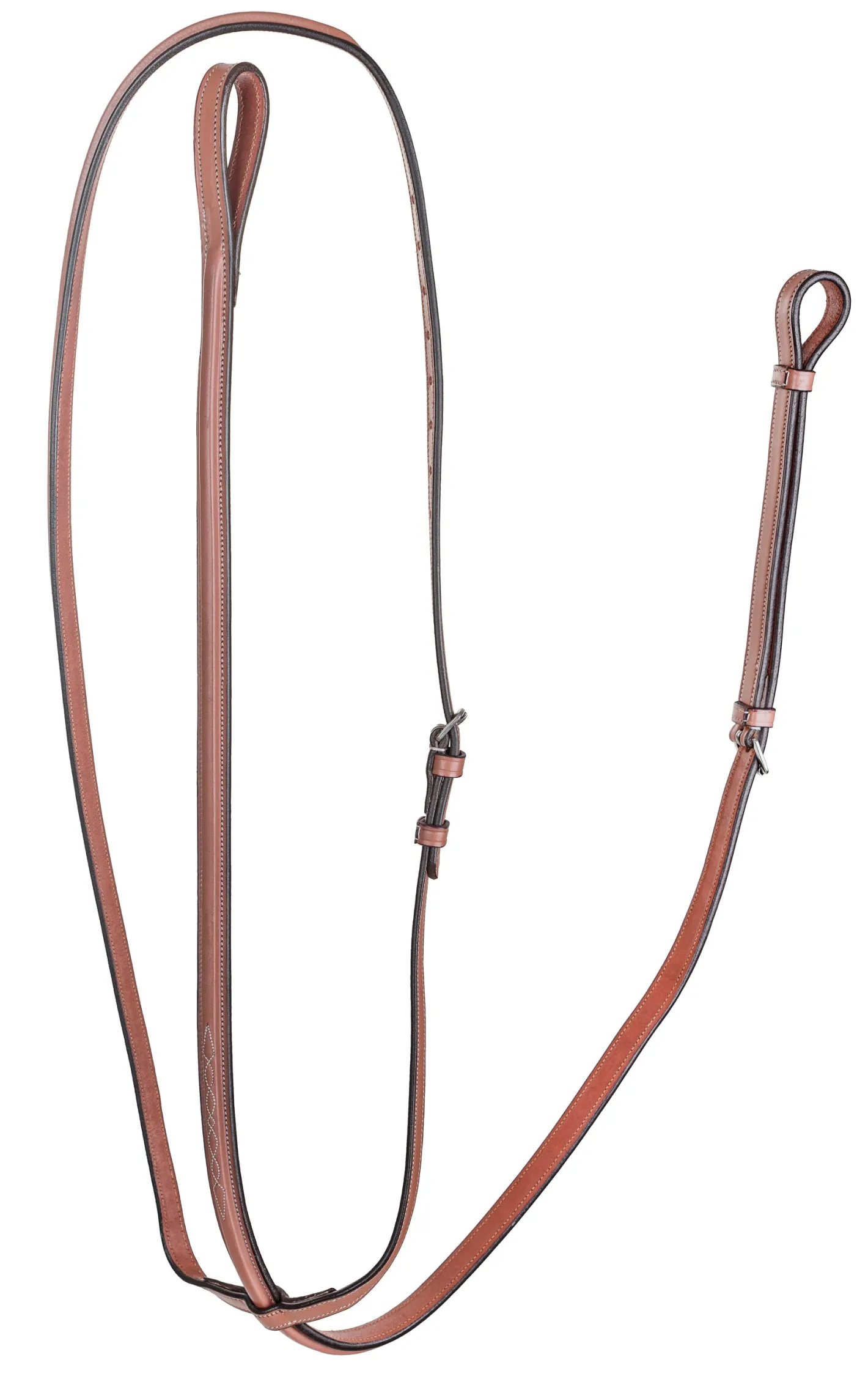 JPC EQUESTRIAN Laureate by Henri de Rivel Raised Standing Martingale with Fancy Stitching