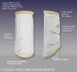 HORSE HEALTH TRADE LeMieux® Fleece-Lined Brushing Boots