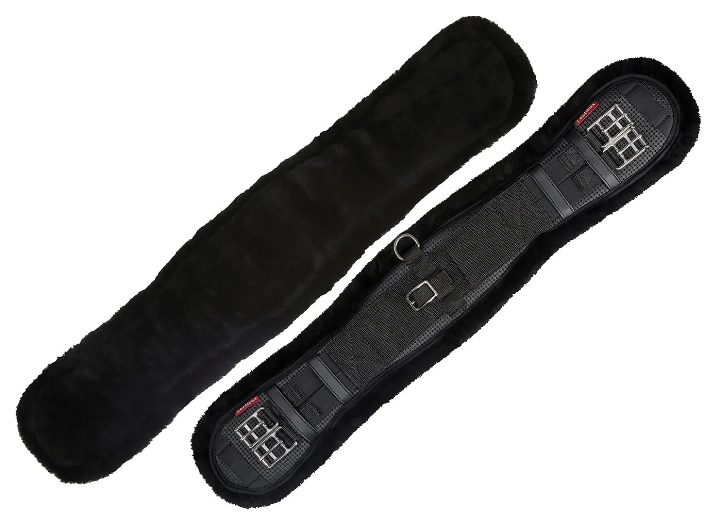 HORSE HEALTH TRADE LeMieux® Integrated Web & Merino Dressage/Monoflap Short Girth