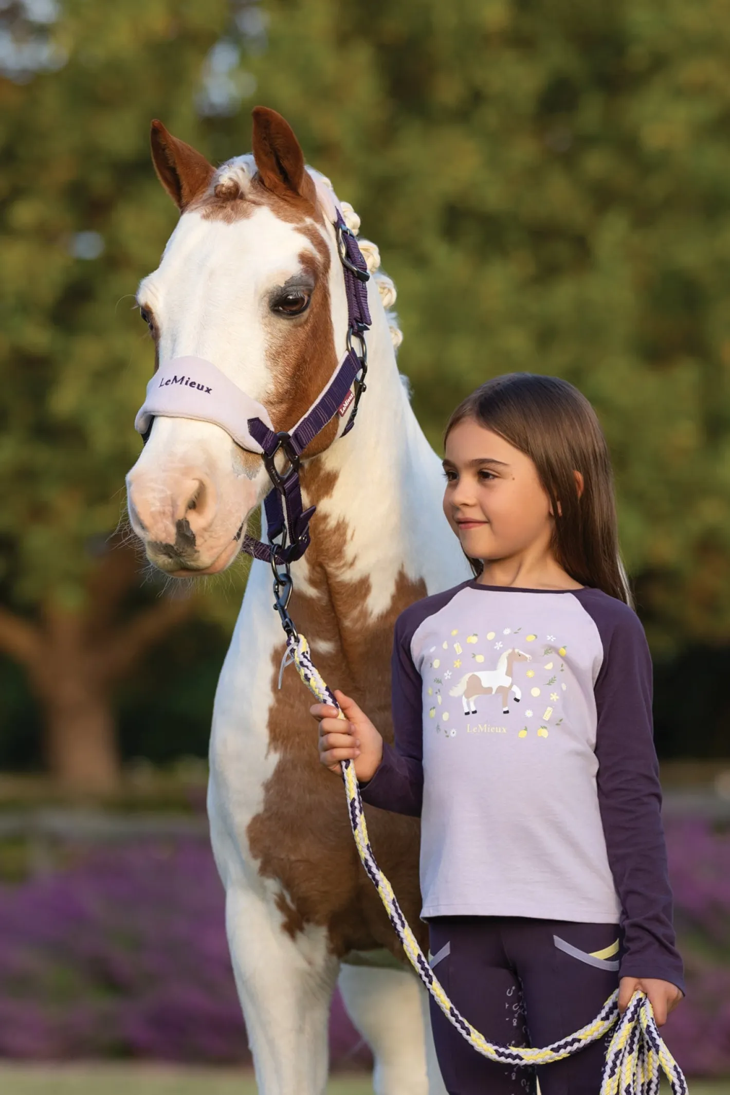 Kids HORSE HEALTH TRADE LeMieux® Mini Jamie Chancer Long-Sleeve Top