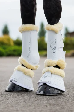 HORSE HEALTH TRADE LeMieux® Motionflex Overreach Boots with Simuwool