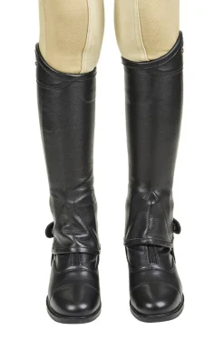 Kids JPC EQUESTRIAN Léttia® Children’s London Leather Half Chaps