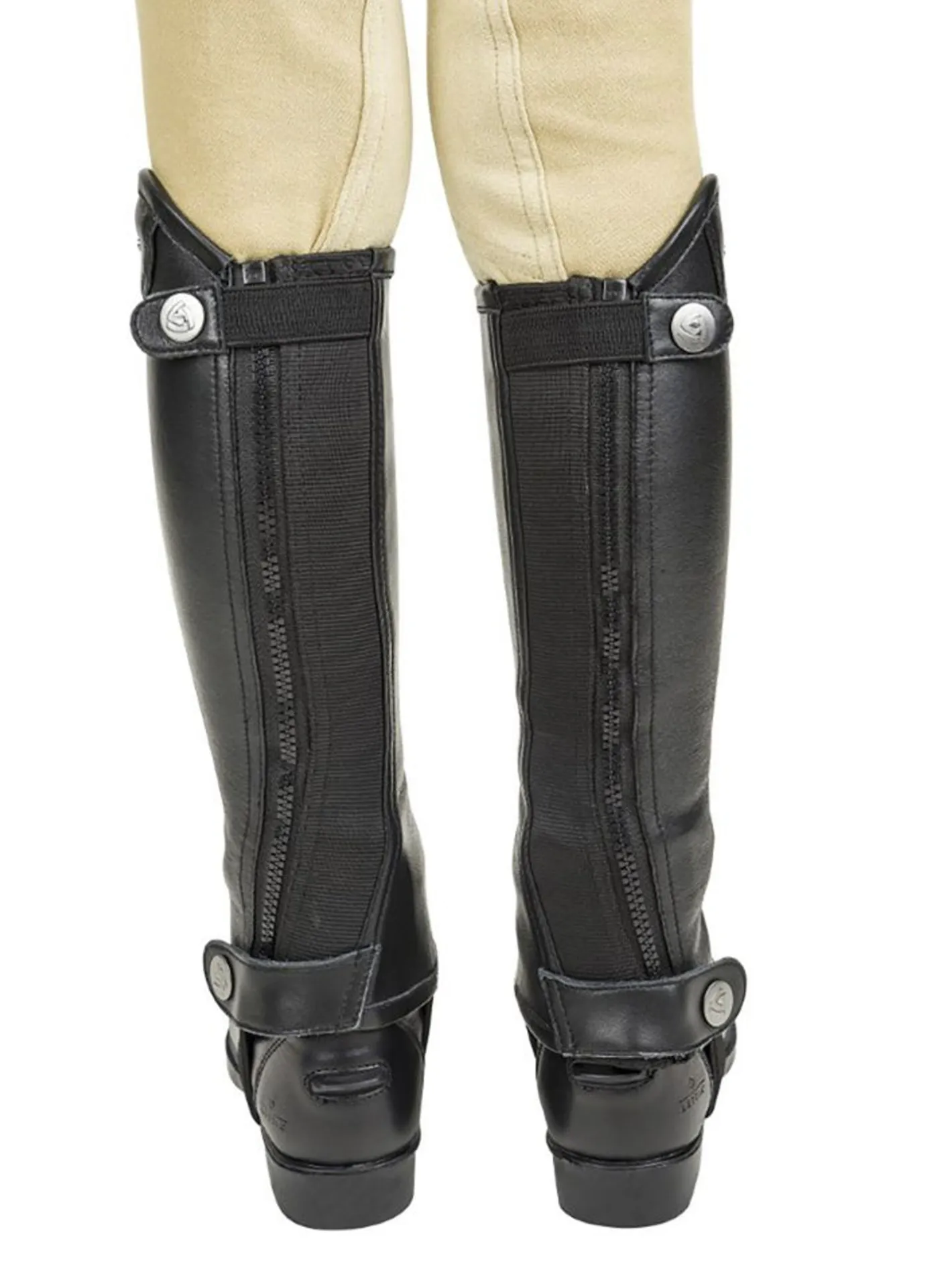 Kids JPC EQUESTRIAN Léttia® Children’s London Leather Half Chaps