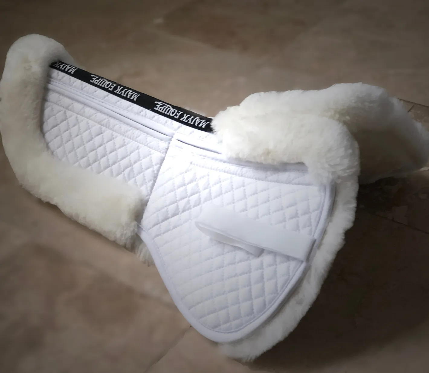 MAJYK EQUIPE ® Ergonomics Correction Fleece Half Pad with Impact Shims